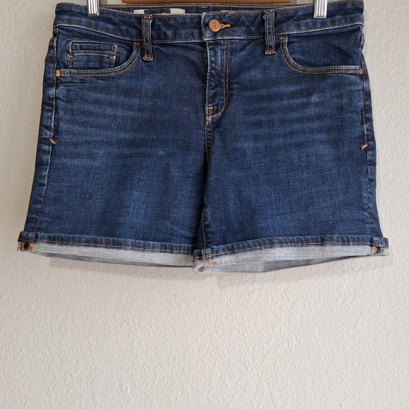 🎀 Anthropologie Pilcro And The Letter Press Jean Shorts Stet Trip Mid Rise 29 - Picture 2 of 11